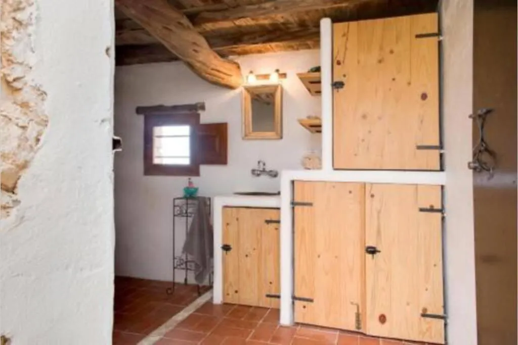 בית נופש הוילה סן חוזה דה סא טלאיה Casa Ibicenca En Cala D'Hort ספרד